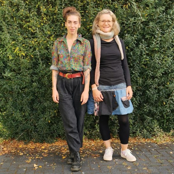 Inga Feuser und Karina Syndicus für die Ratsgruppe KLIMA FREUNDE & GUT